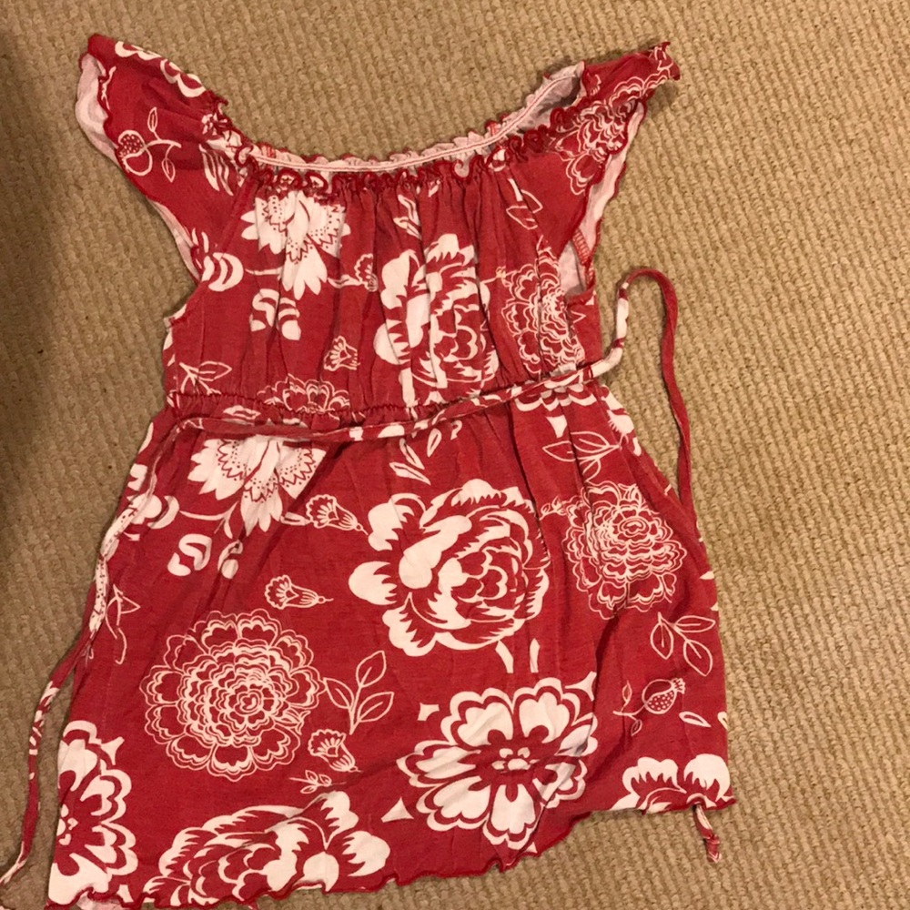 Girls Floral Shirt